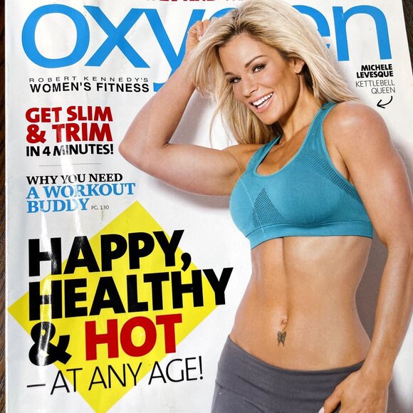 Oxygen Fitness Magazine u November 2013 Michele Levesque Cover Vol 16 Is 6 No 16 - Picture 8 of 9